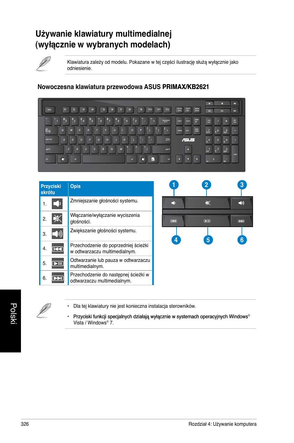 Polski | Asus CG8270 User Manual | Page 328 / 362