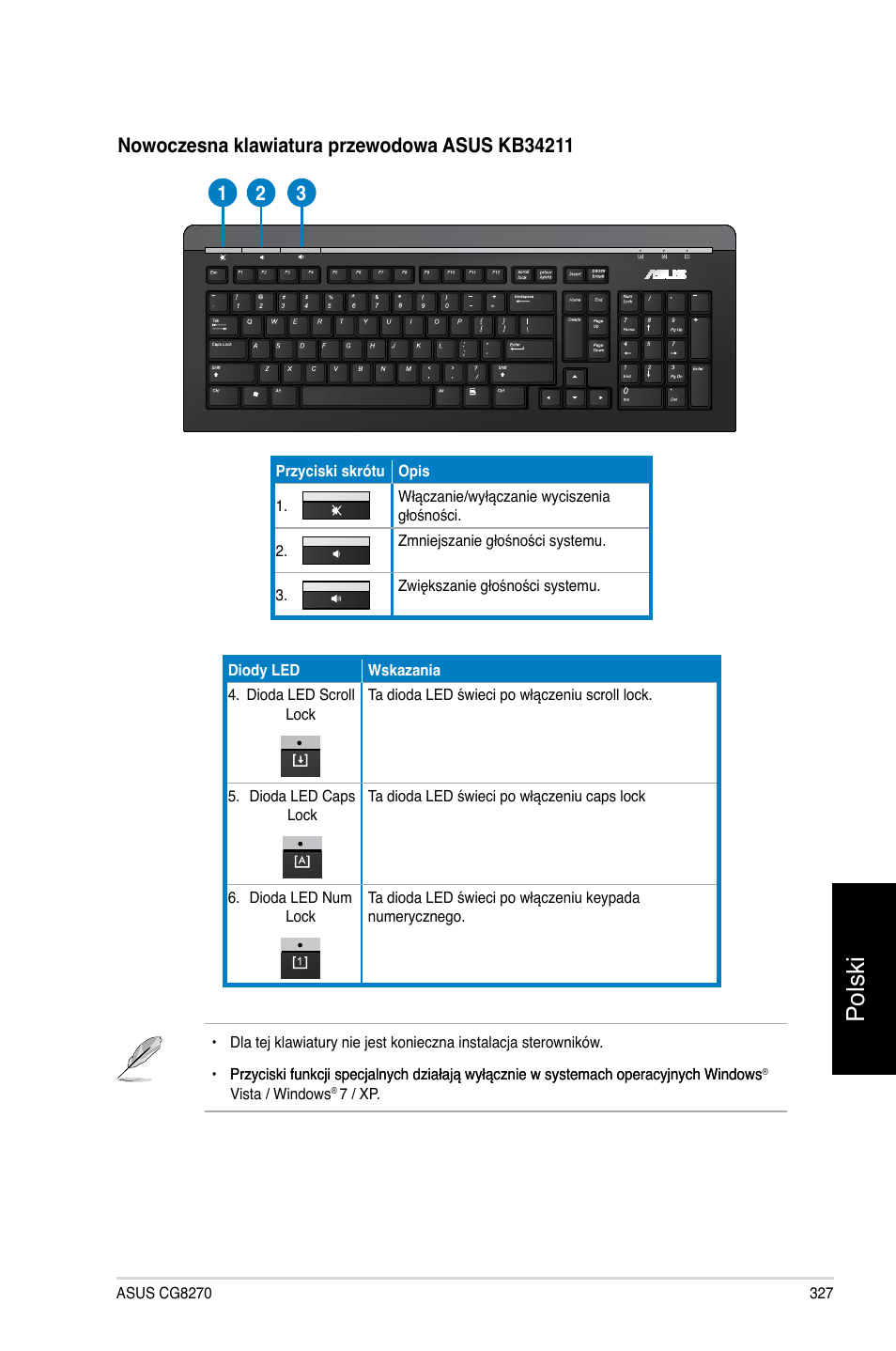 Polski | Asus CG8270 User Manual | Page 329 / 362