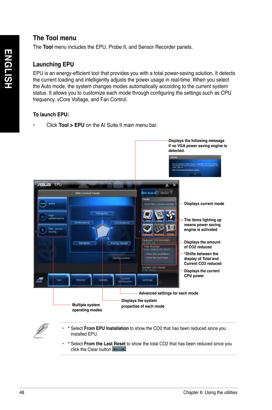 En gl is h en gl is h en gl is h en gl is h | Asus CM6340 User Manual | Page 50 / 352