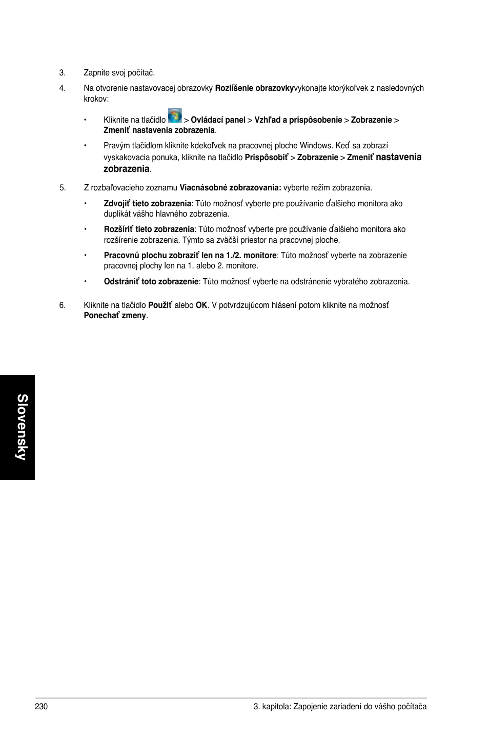 Slovensky | Asus CM1740 User Manual | Page 230 / 330