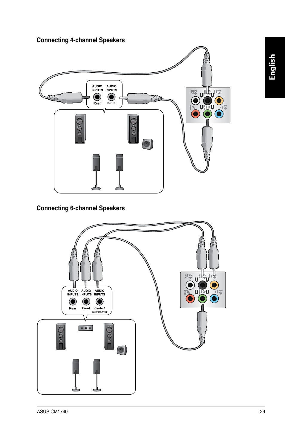 English | Asus CM1740 User Manual | Page 29 / 330