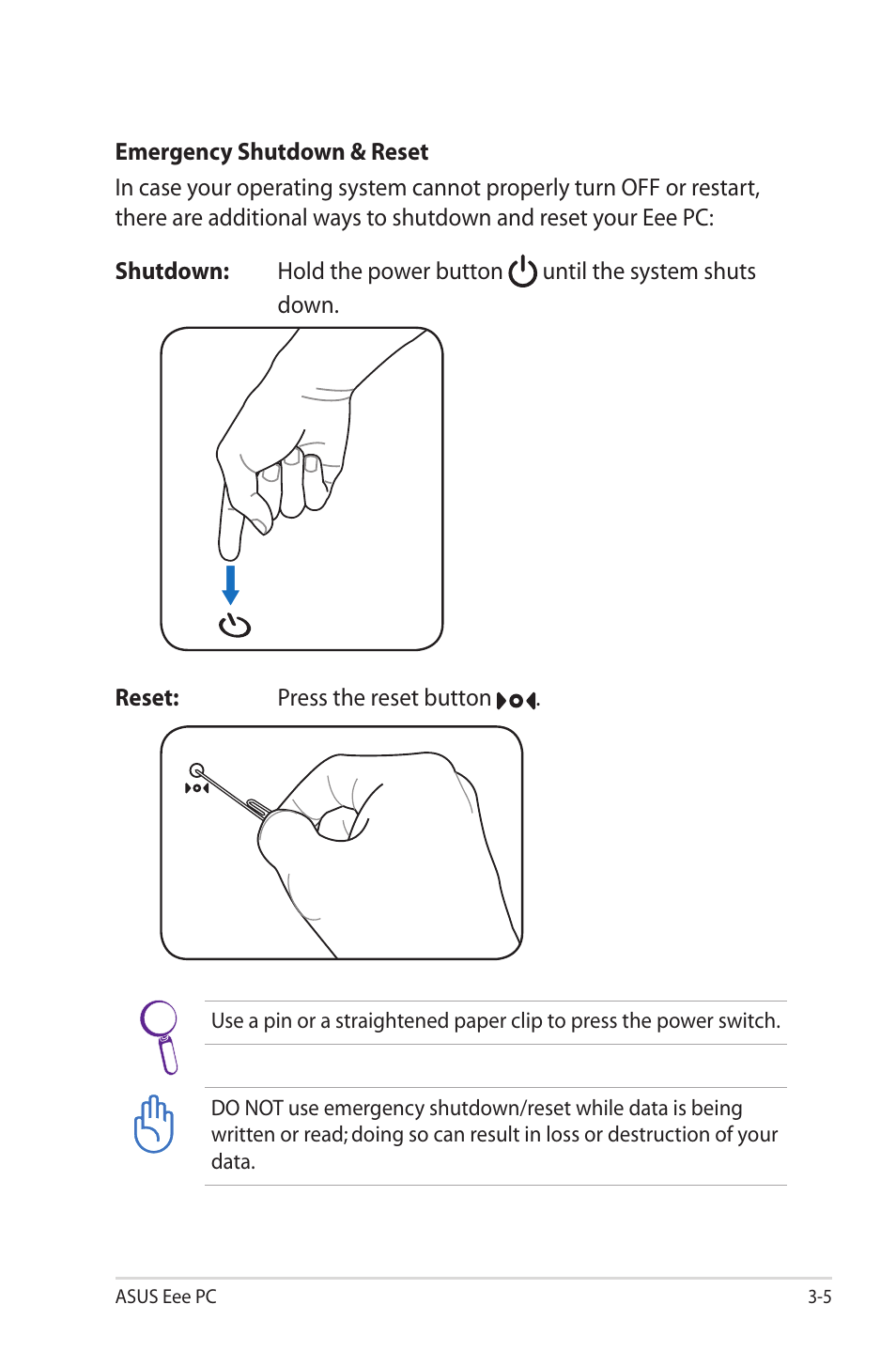 Asus Eee PC 2G Surf/Linux User Manual | Page 25 / 120