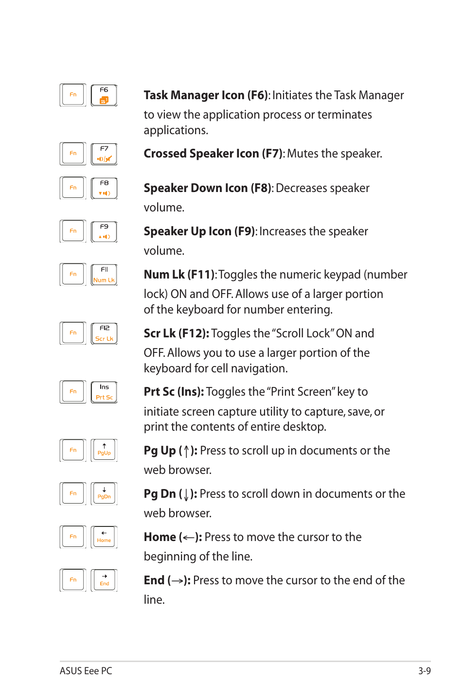 Asus Eee PC 2G Surf/Linux User Manual | Page 29 / 120