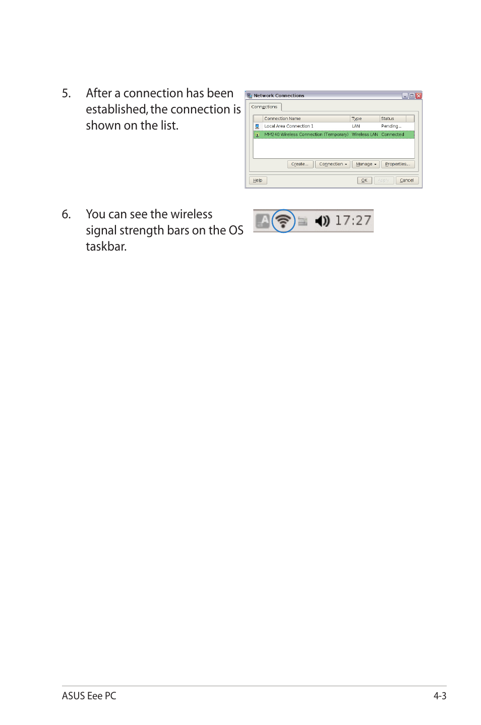 Asus Eee PC 2G Surf/Linux User Manual | Page 37 / 120