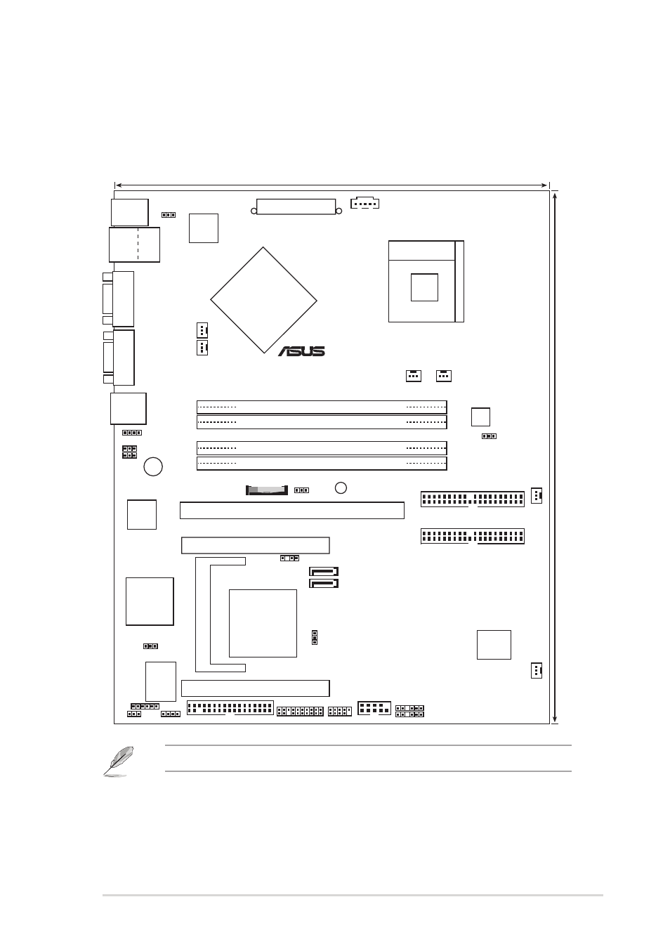 3 motherboard layouts, Ide model, Asus psch-sr motherboard 2-3 | Psch-sr, Com1 vga | Asus PSCH-SR/SCSI User Manual | Page 21 / 102