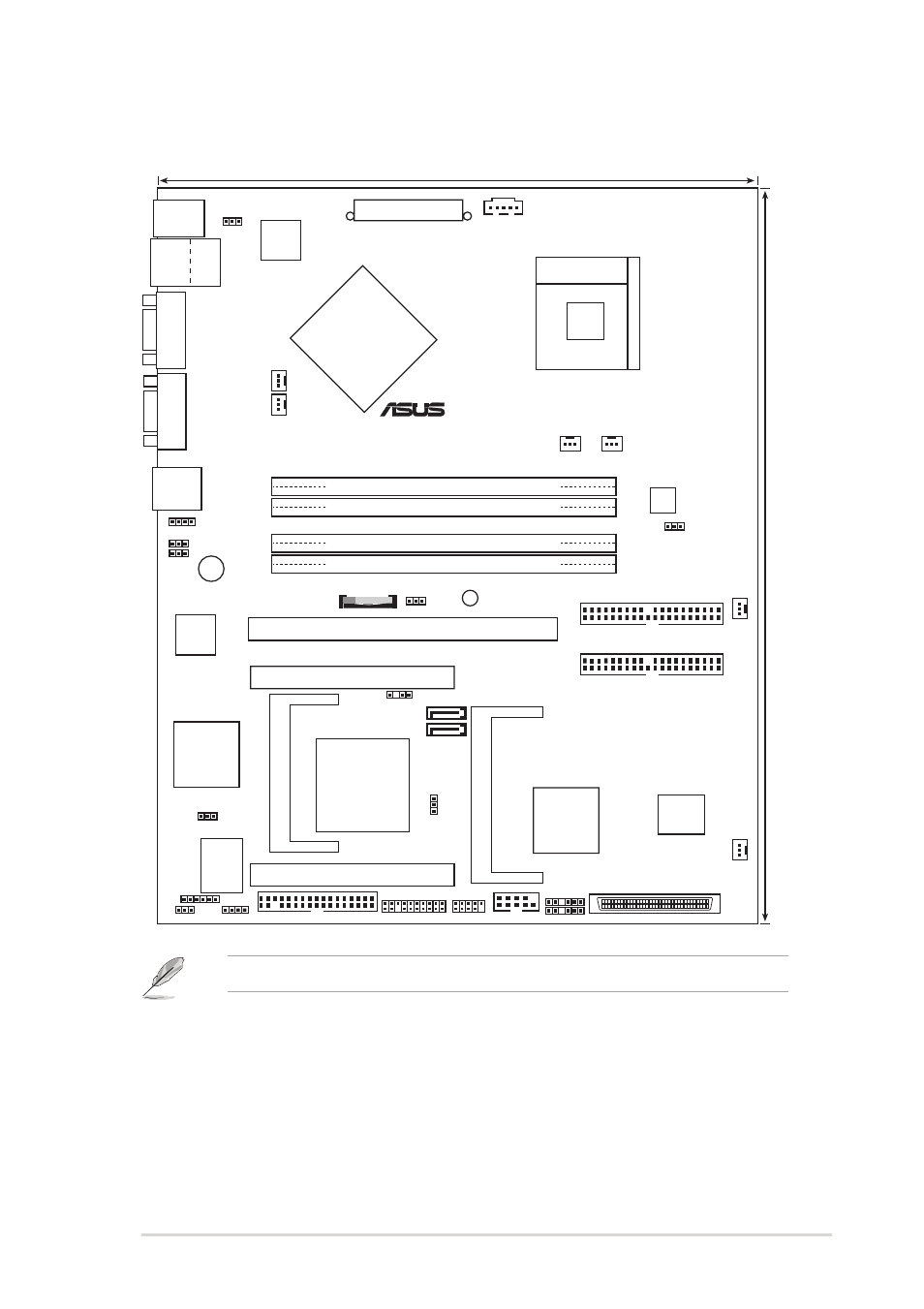 Scsi model, Asus psch-sr motherboard 2-5, Psch-sr | Com1 vga | Asus PSCH-SR/SCSI User Manual | Page 23 / 102