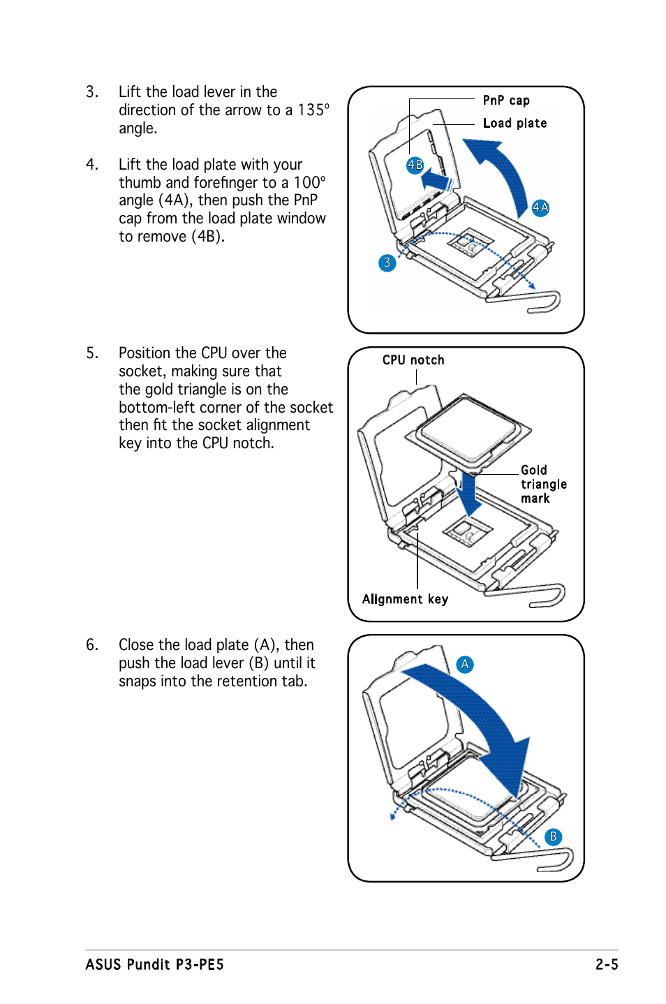 Asus P3-PE5 User Manual | Page 21 / 95