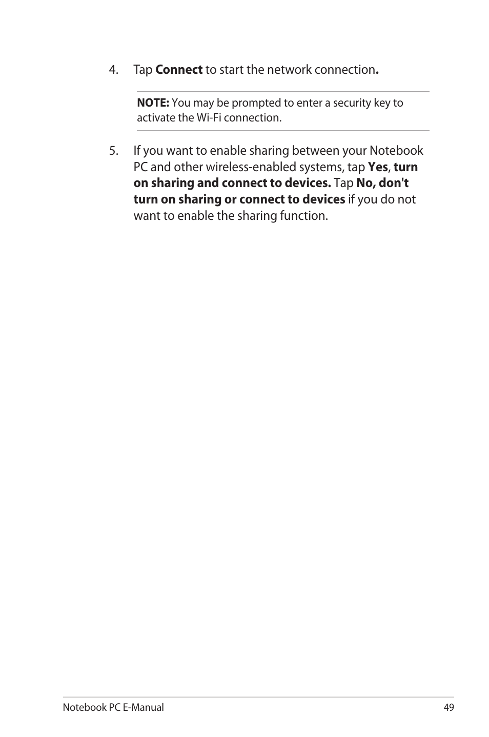 Asus UX42VS User Manual | Page 49 / 102