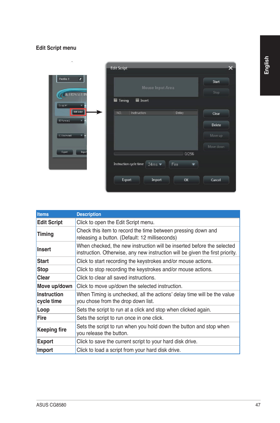 Asus CG8580 User Manual | Page 47 / 82