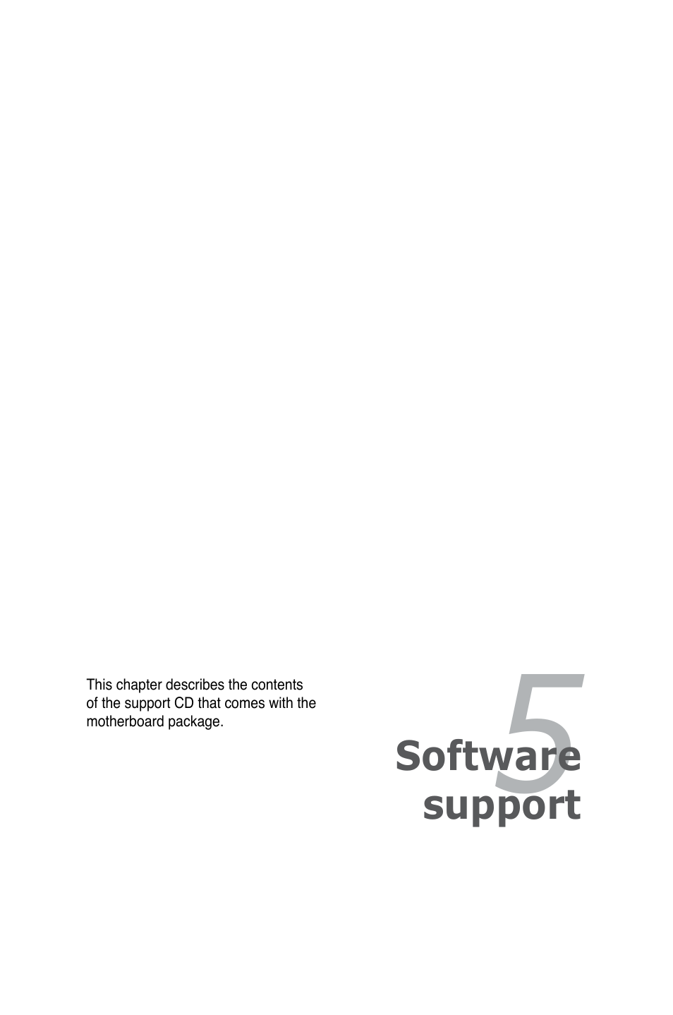 Chapter 5: software support, Software support | Asus P5QL PRO User Manual | Page 103 / 148