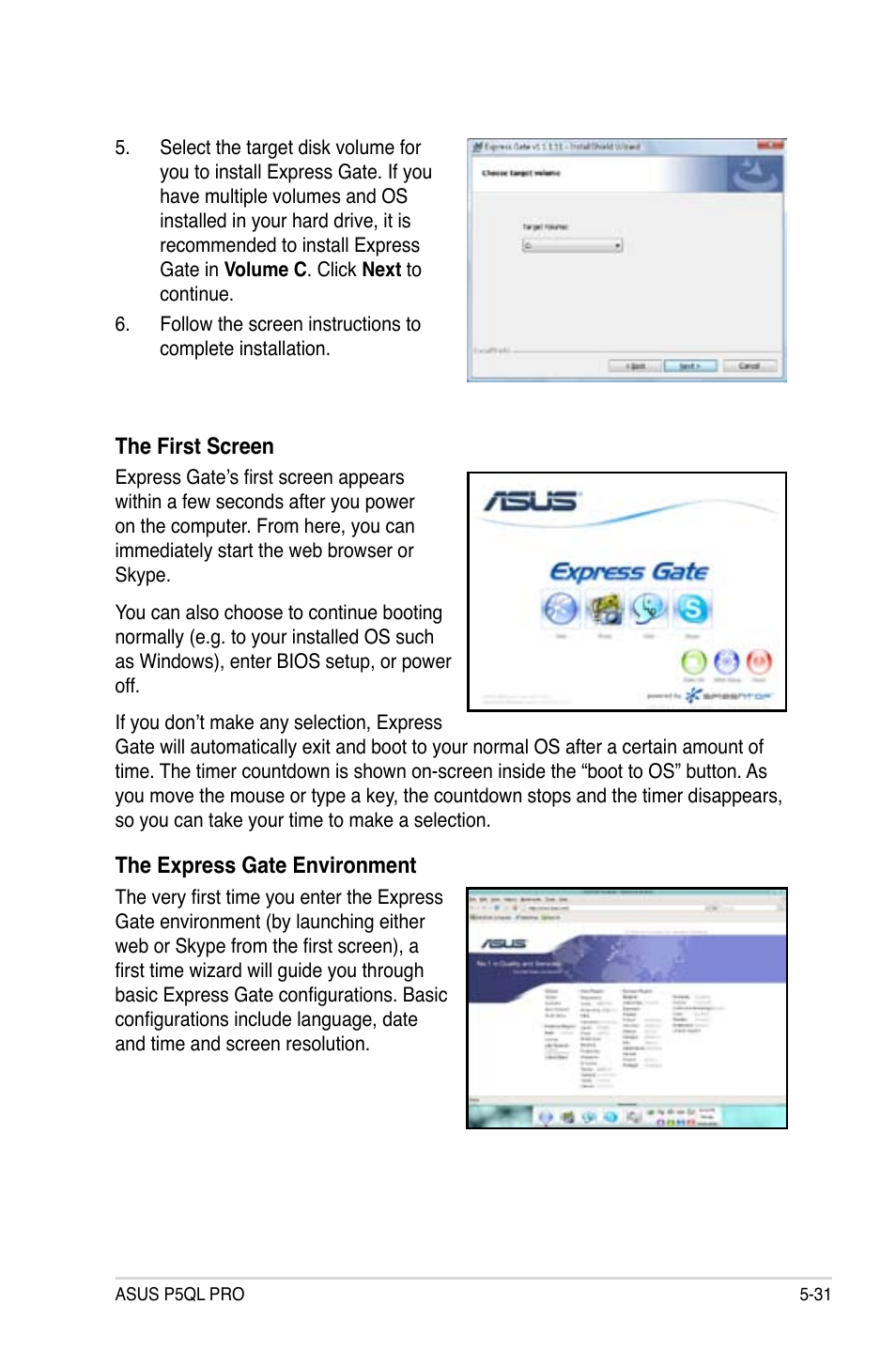 Asus P5QL PRO User Manual | Page 135 / 148