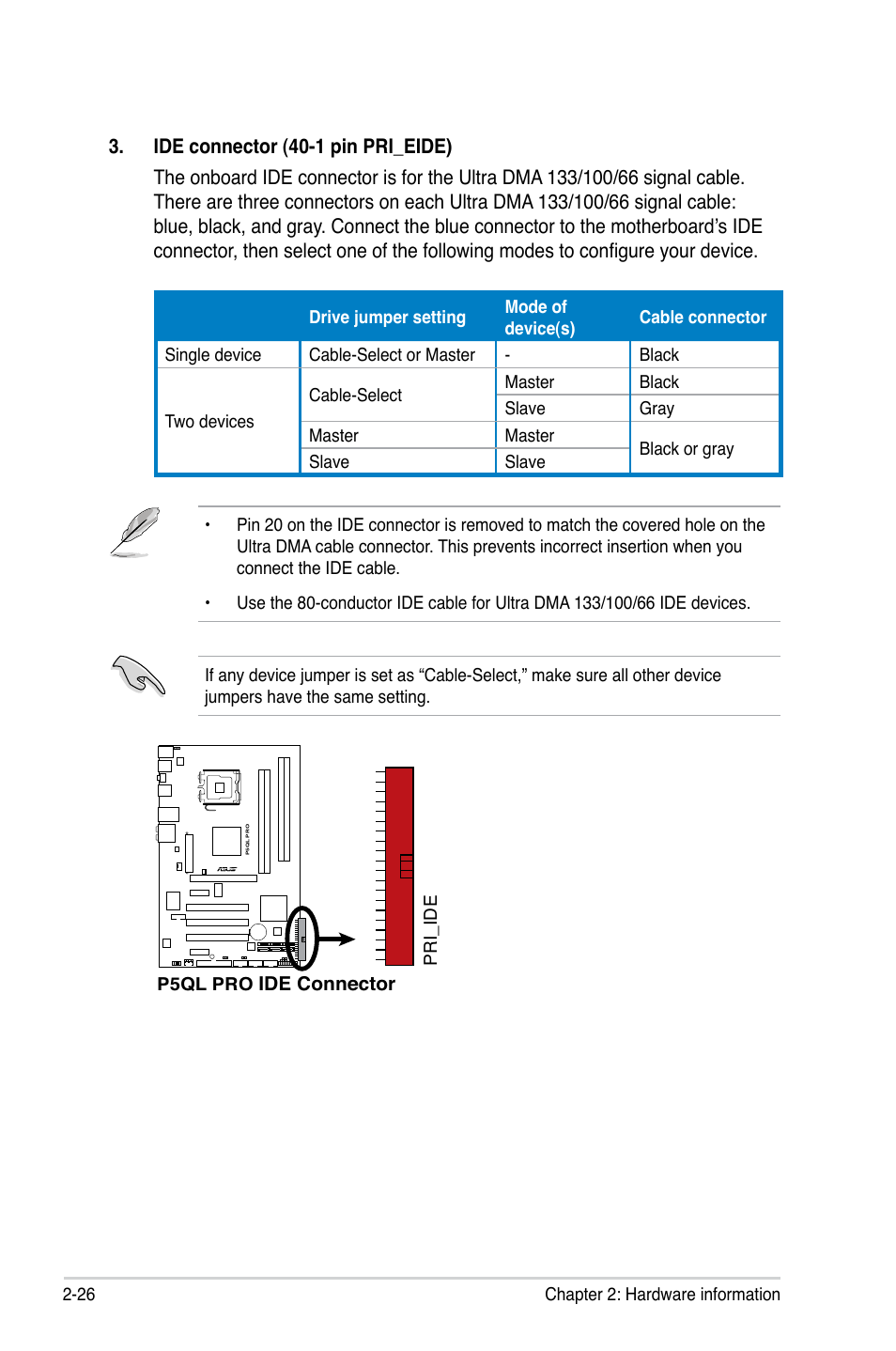 Asus P5QL PRO User Manual | Page 48 / 148