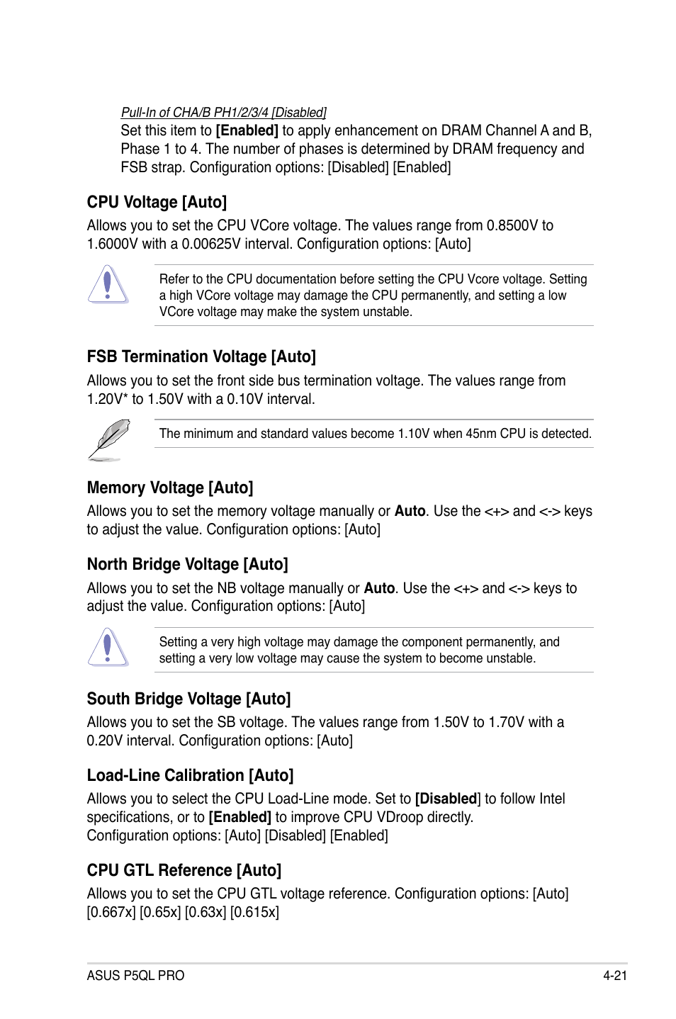 Asus P5QL PRO User Manual | Page 83 / 148