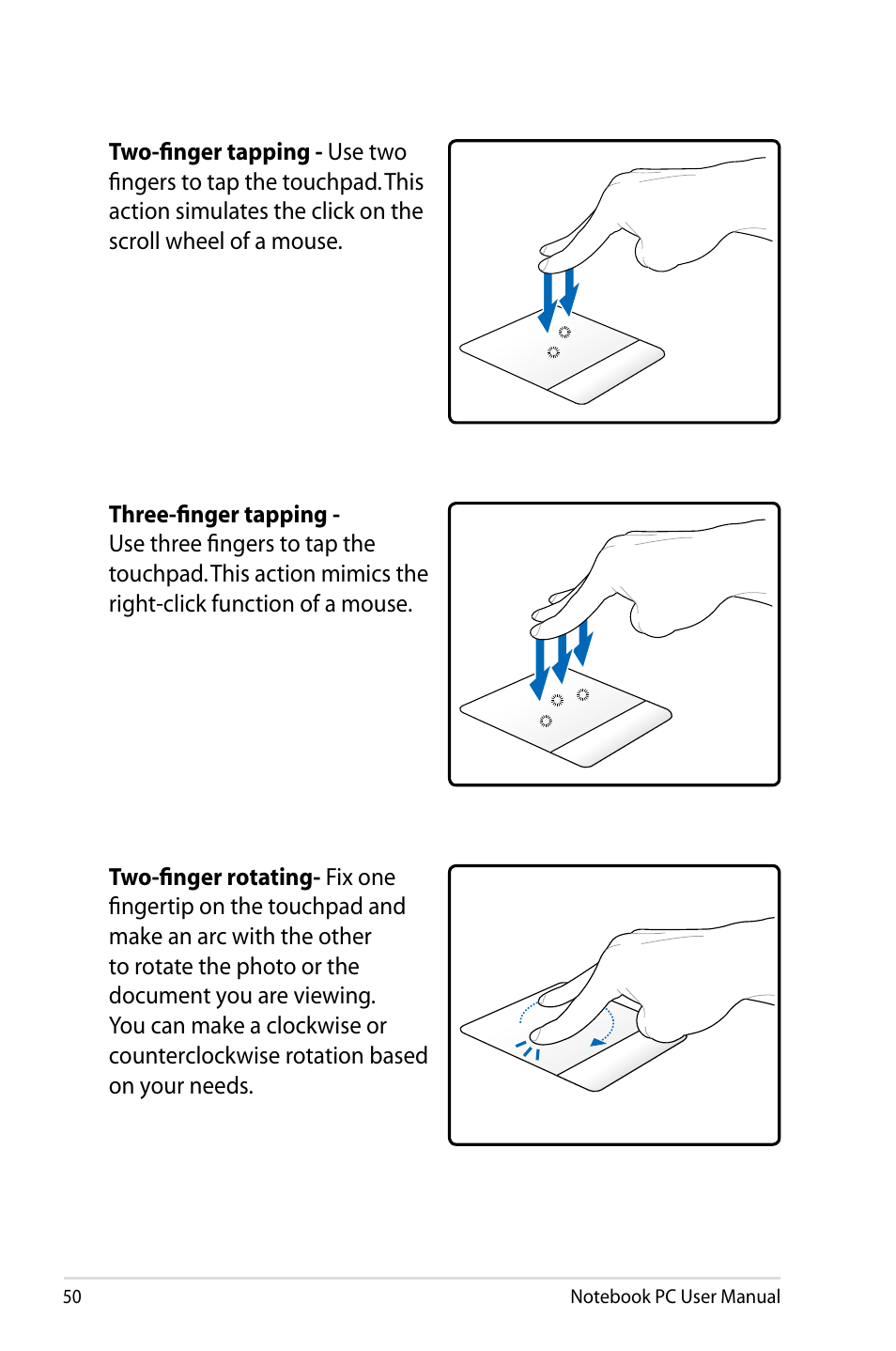 Asus X24E User Manual | Page 50 / 100