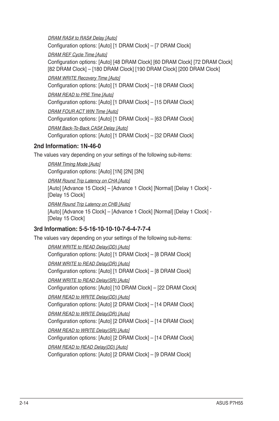 Asus P7H55/USB3 User Manual | Page 52 / 66