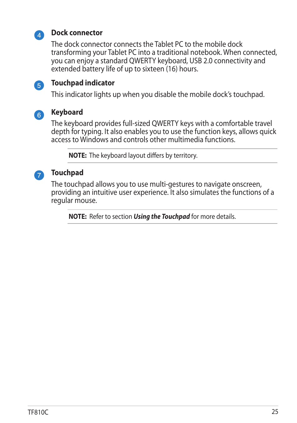 Asus VivoTab User Manual | Page 25 / 78