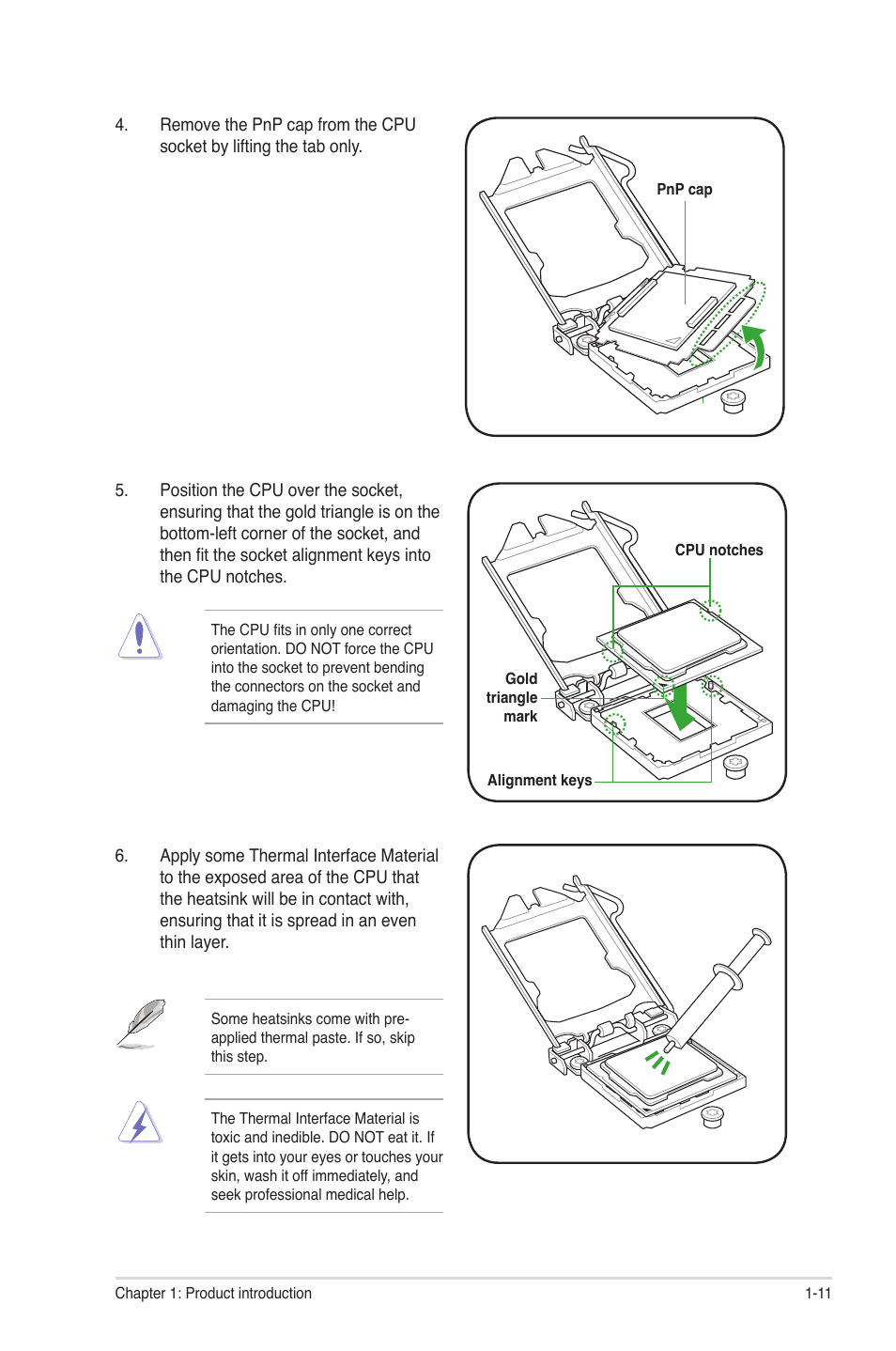 Asus P8H61-M LX R2.0 User Manual | Page 21 / 78