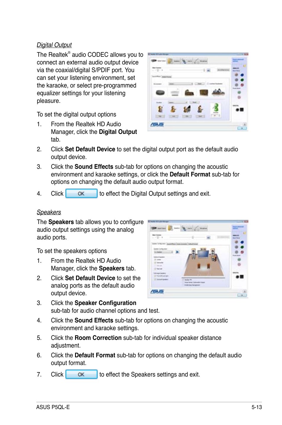 Asus P5QL-E User Manual | Page 122 / 165