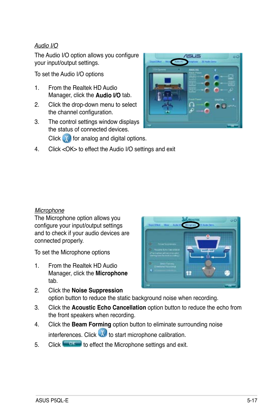 Asus P5QL-E User Manual | Page 126 / 165