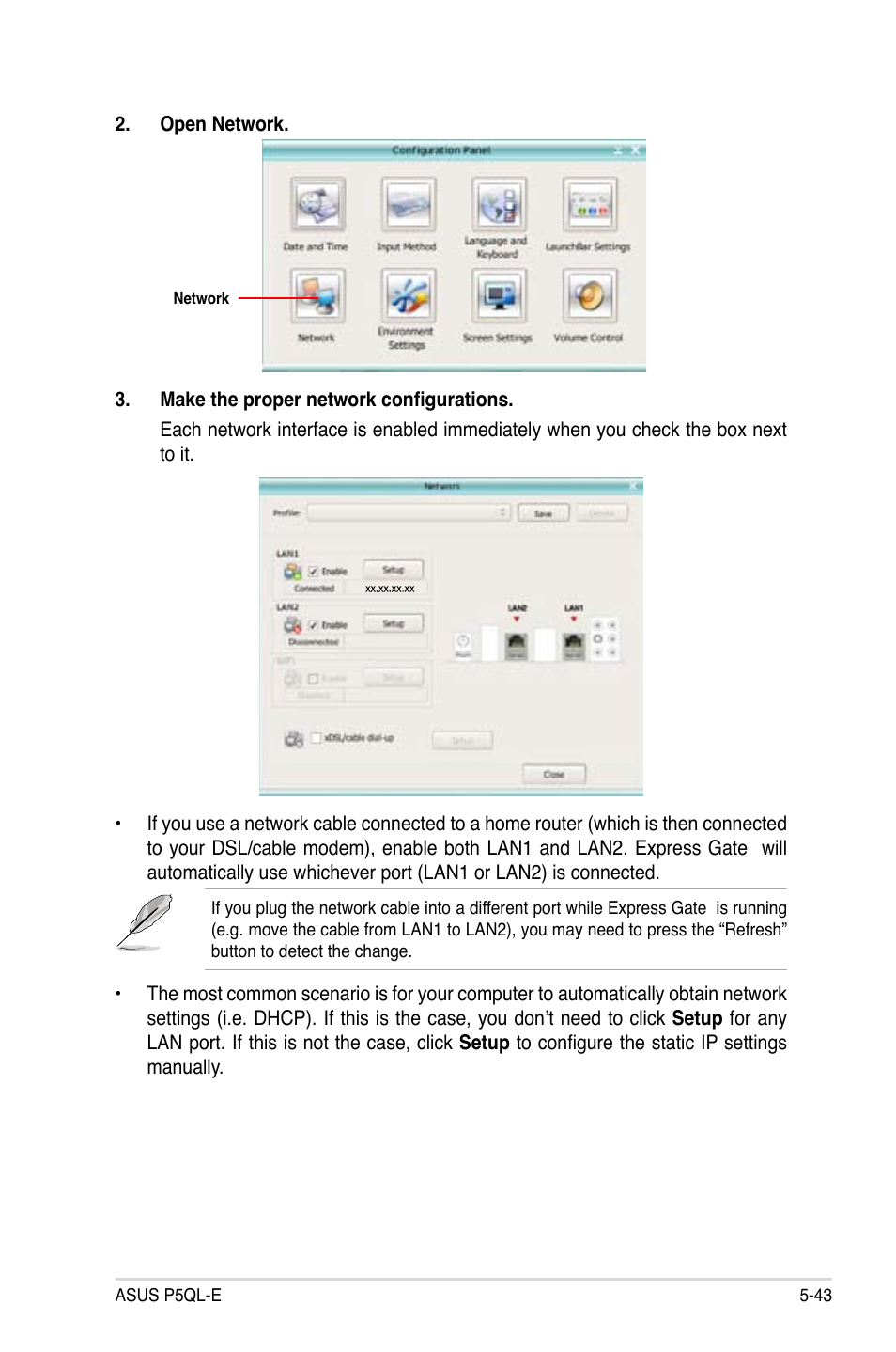 Asus P5QL-E User Manual | Page 152 / 165