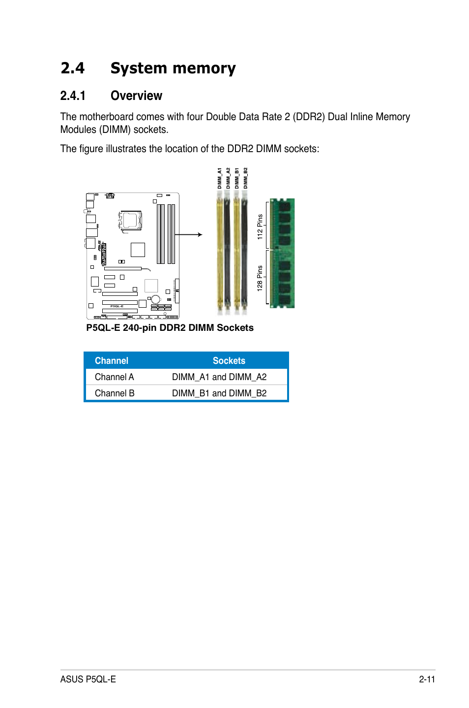 1 overview | Asus P5QL-E User Manual | Page 35 / 165