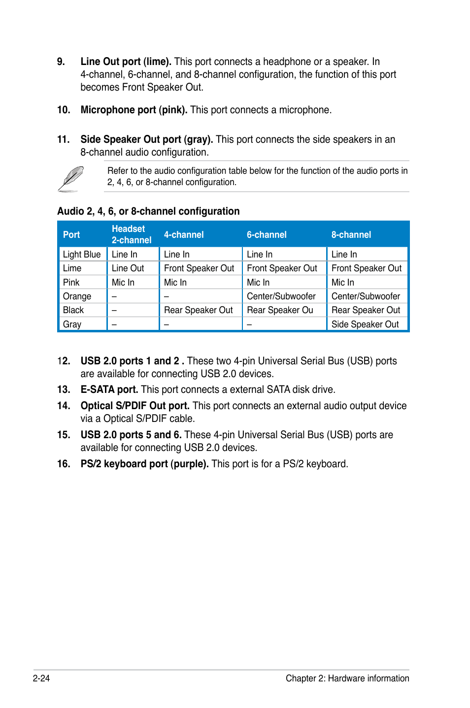 Asus P5QL-E User Manual | Page 48 / 165