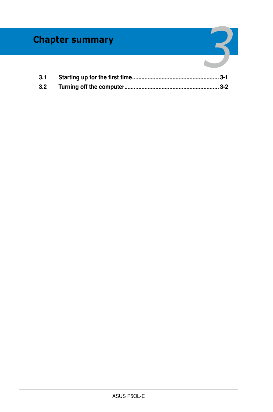 Asus P5QL-E User Manual | Page 61 / 165