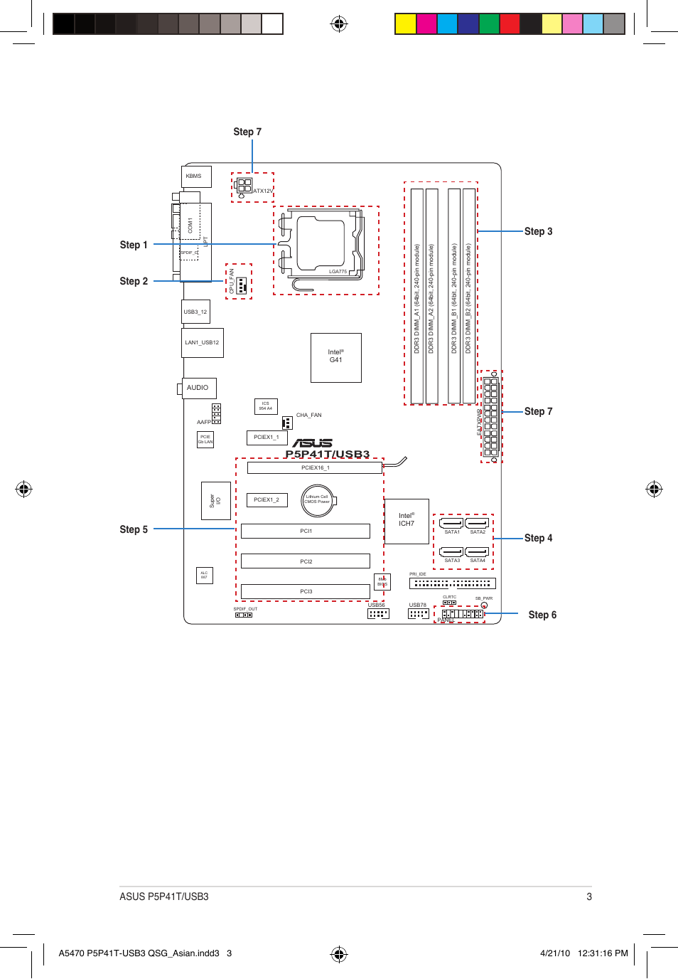 P5p41t/usb3 | Asus P5P41T/USB3 User Manual | Page 3 / 12