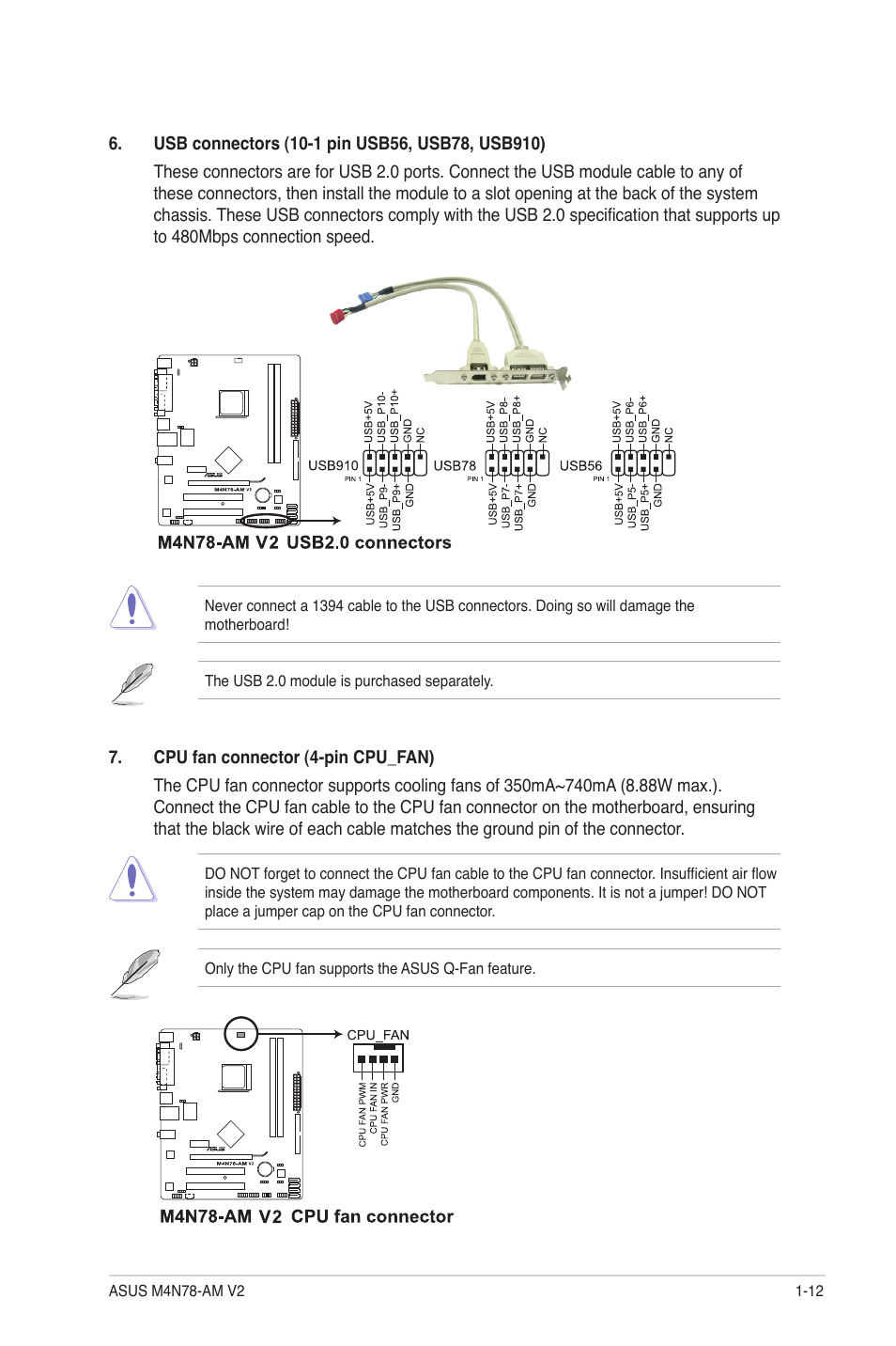 Asus M4N78-AM V2 User Manual | Page 21 / 40