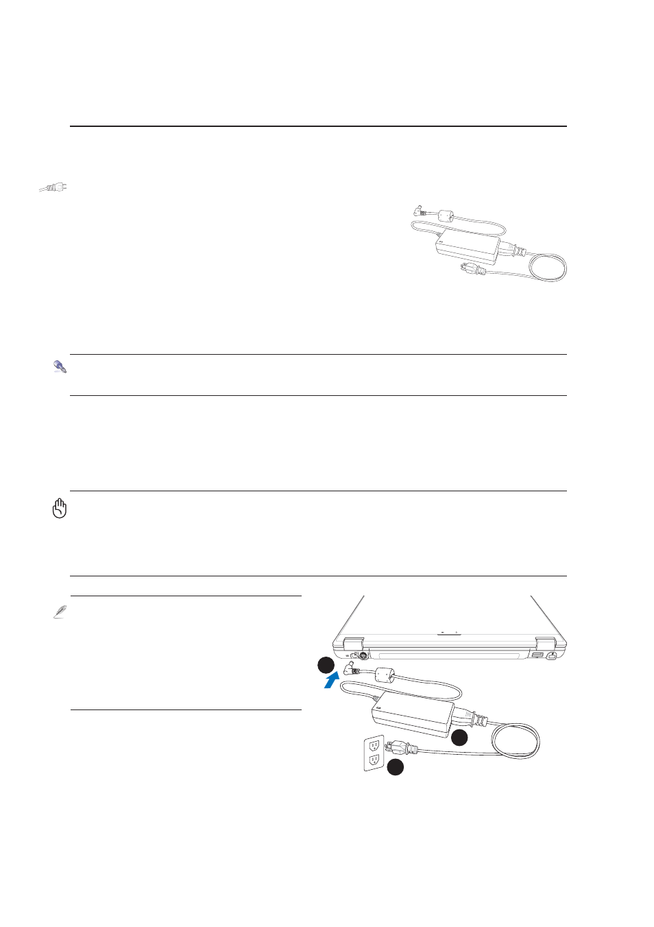 Power system | Asus W5A User Manual | Page 22 / 70