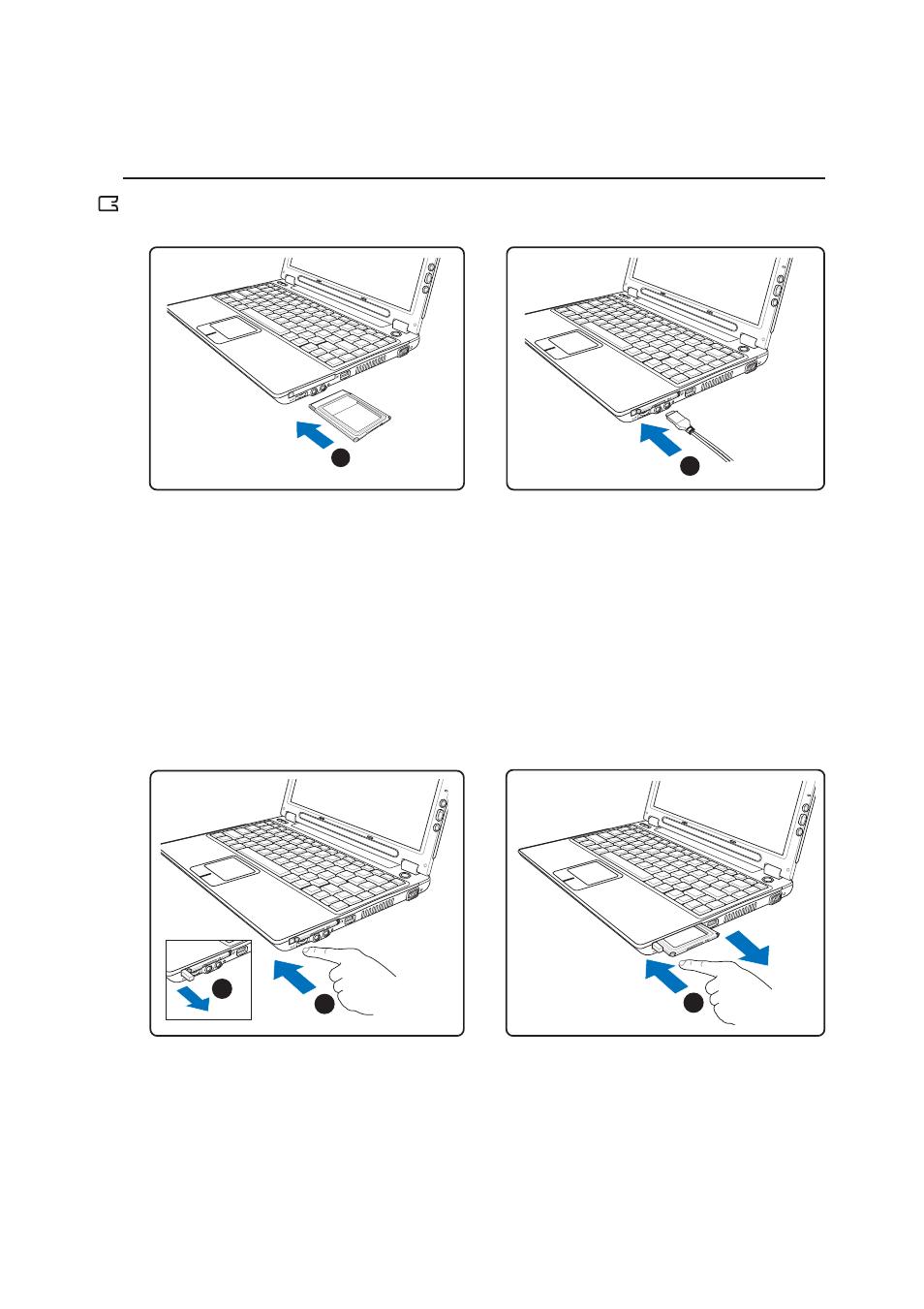 Removing a pc card (pcmcia) | Asus W5A User Manual | Page 39 / 70
