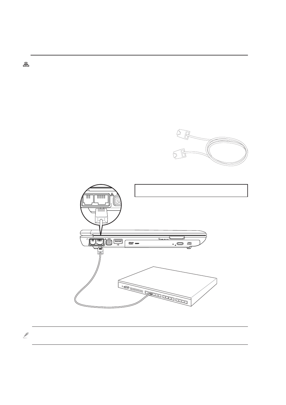 Fast-ethernet connection, Gigabit on selected models) | Asus W5A User Manual | Page 44 / 70