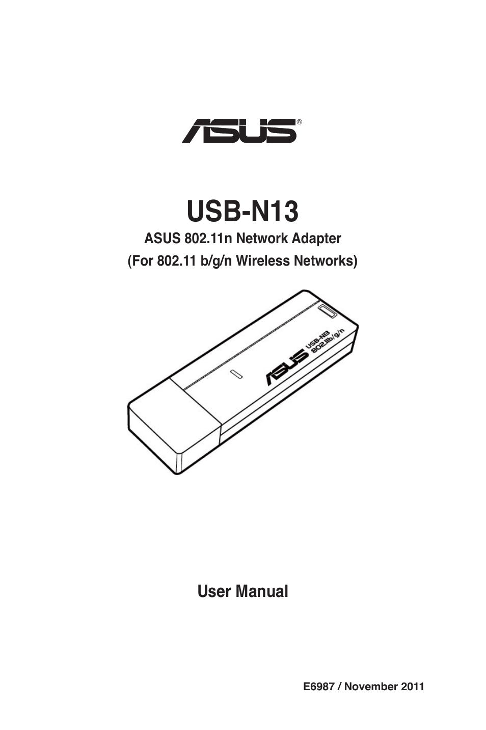 Asus USB-N13 (VER.B1) User Manual | 32 pages