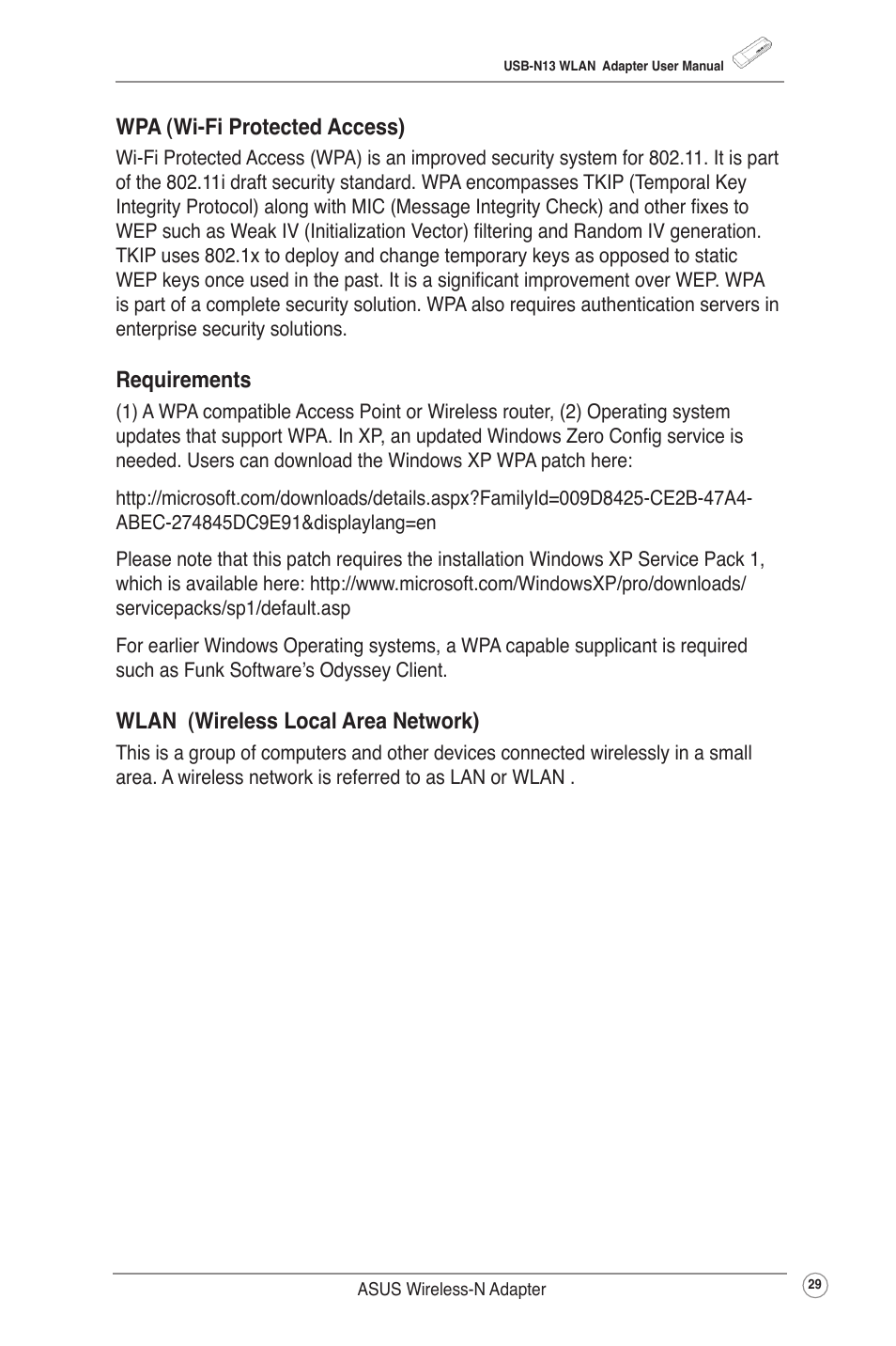 Asus USB-N13 (VER.B1) User Manual | Page 32 / 32