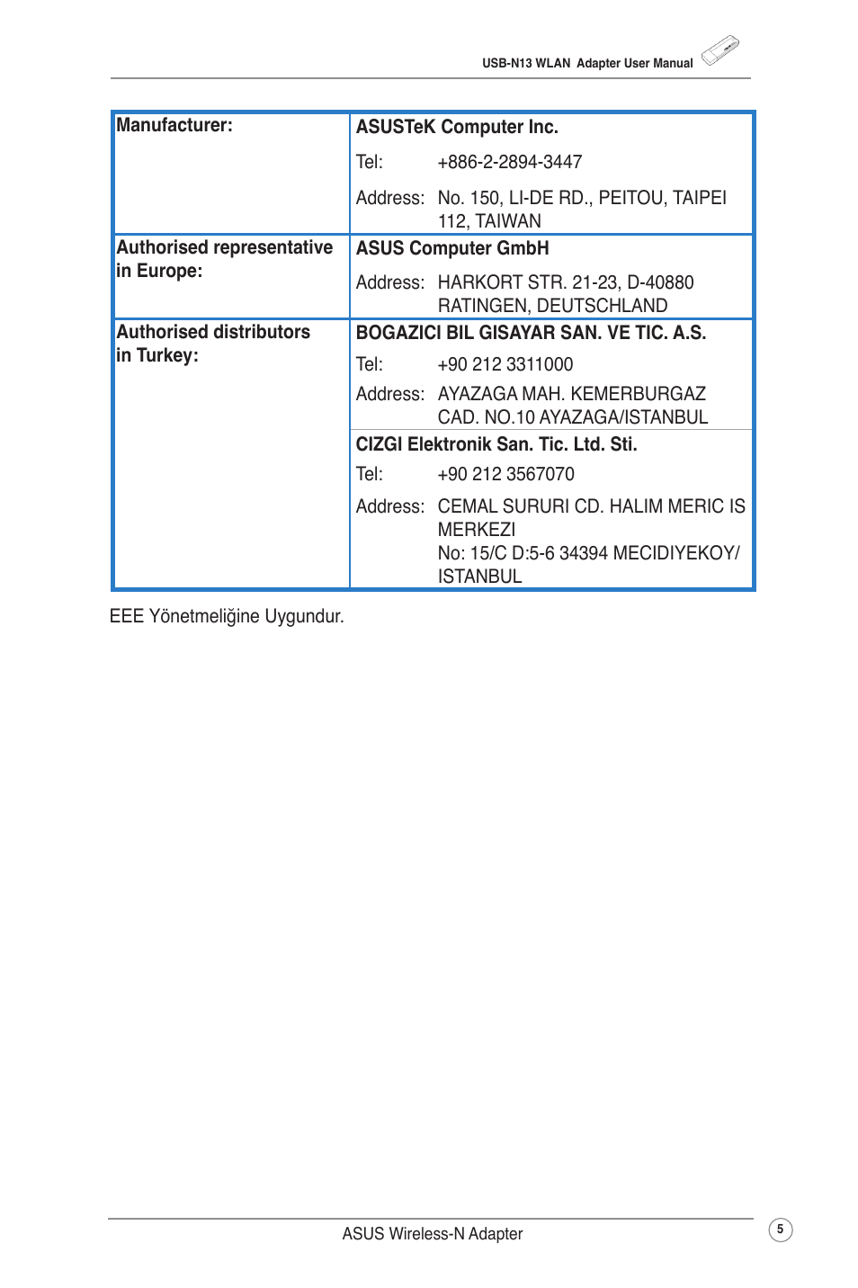 Asus USB-N13 (VER.B1) User Manual | Page 8 / 32