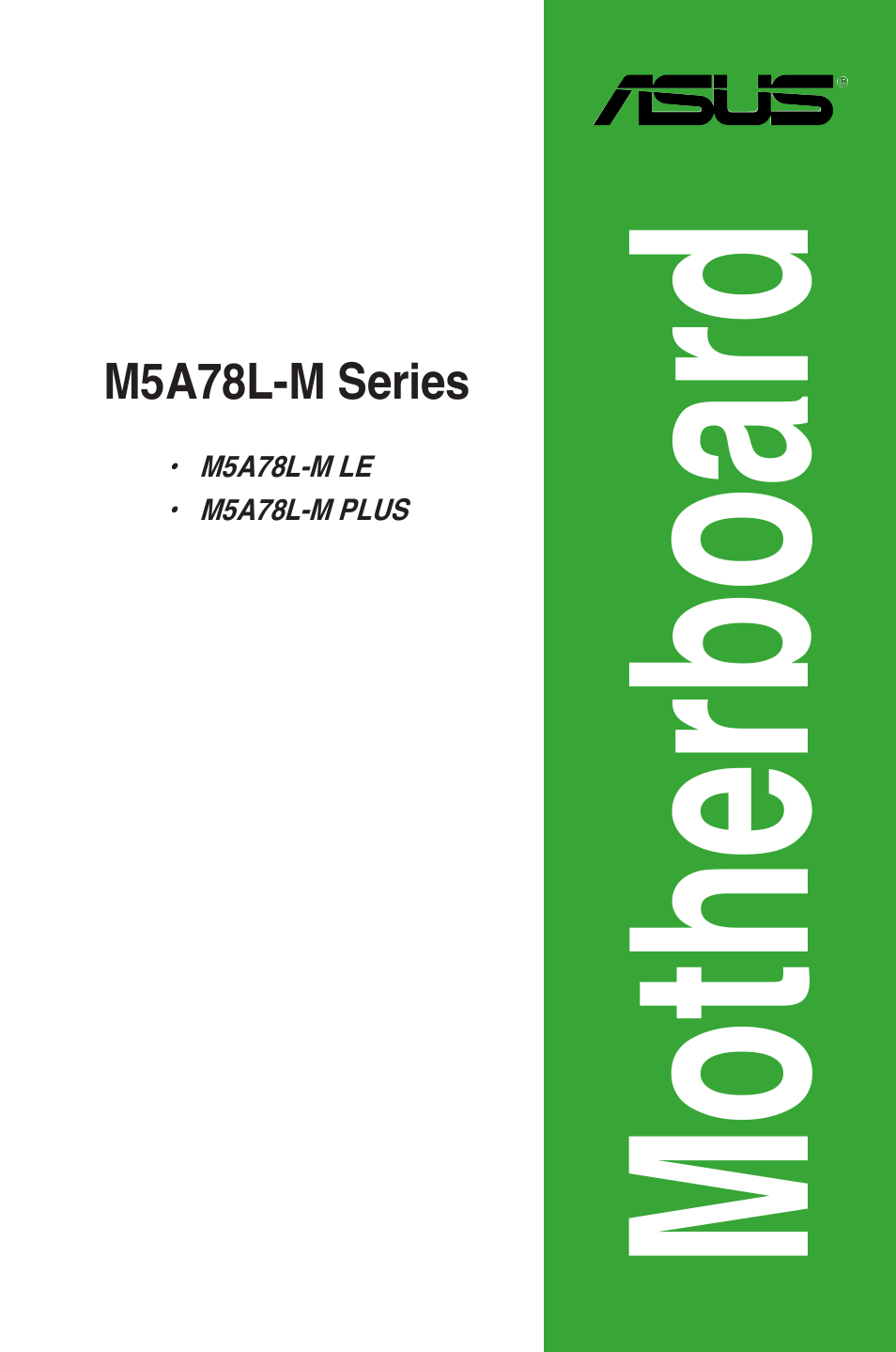 Asus M5A78L-M PLUS User Manual | 64 pages