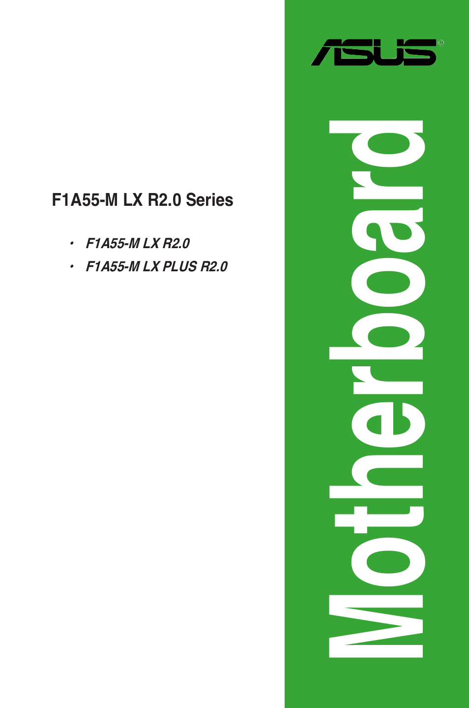 Asus F1A55-M LX R2.0 User Manual | 68 pages