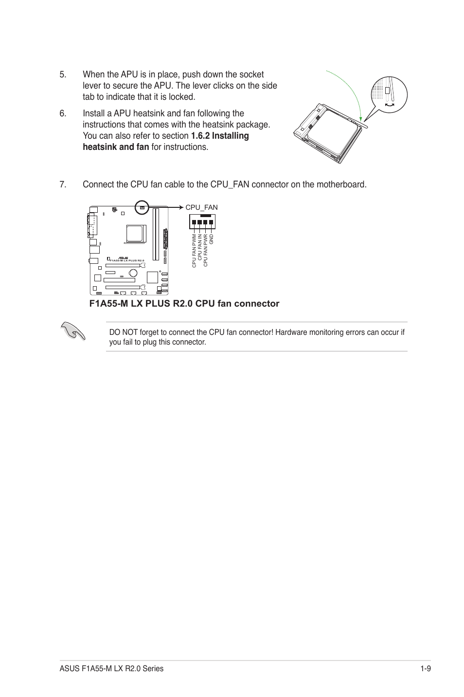 Asus F1A55-M LX R2.0 User Manual | Page 19 / 68