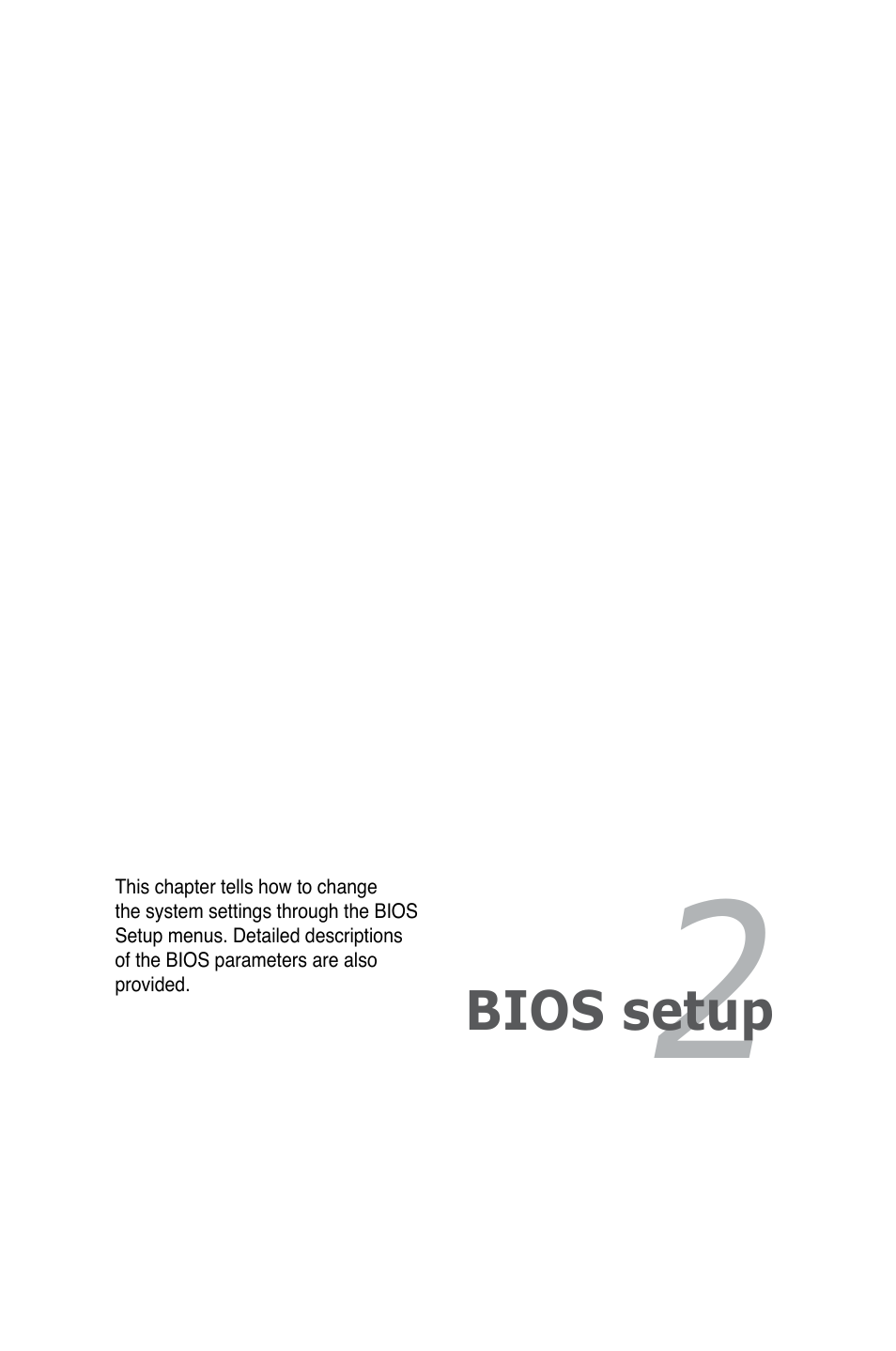 Chapter 2: bios setup, Bios setup | Asus M3N78 User Manual | Page 47 / 100