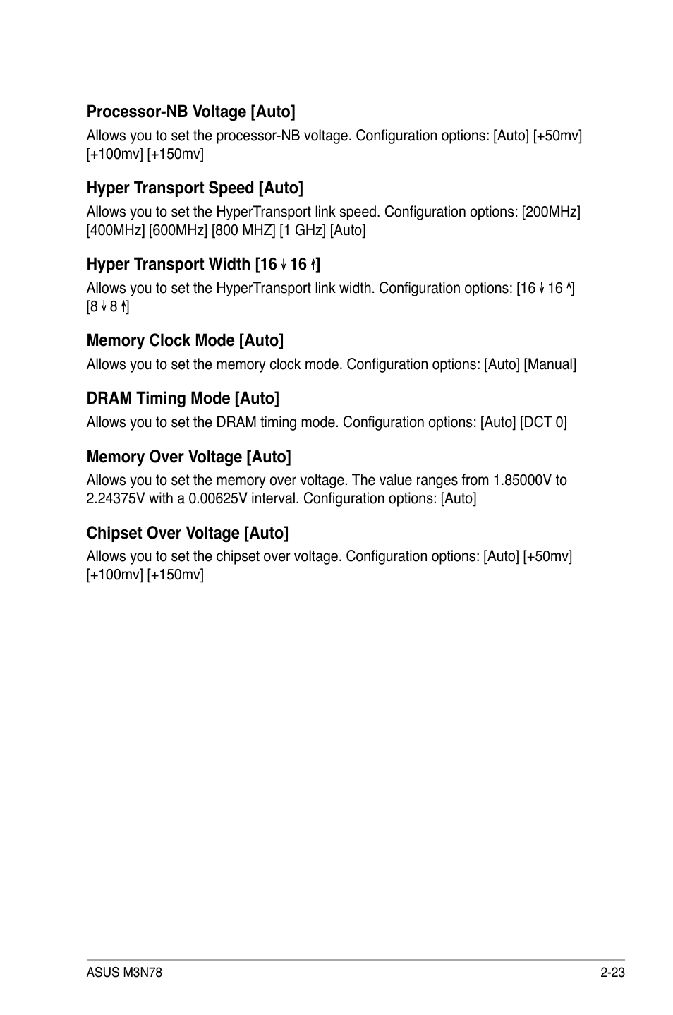 Asus M3N78 User Manual | Page 69 / 100