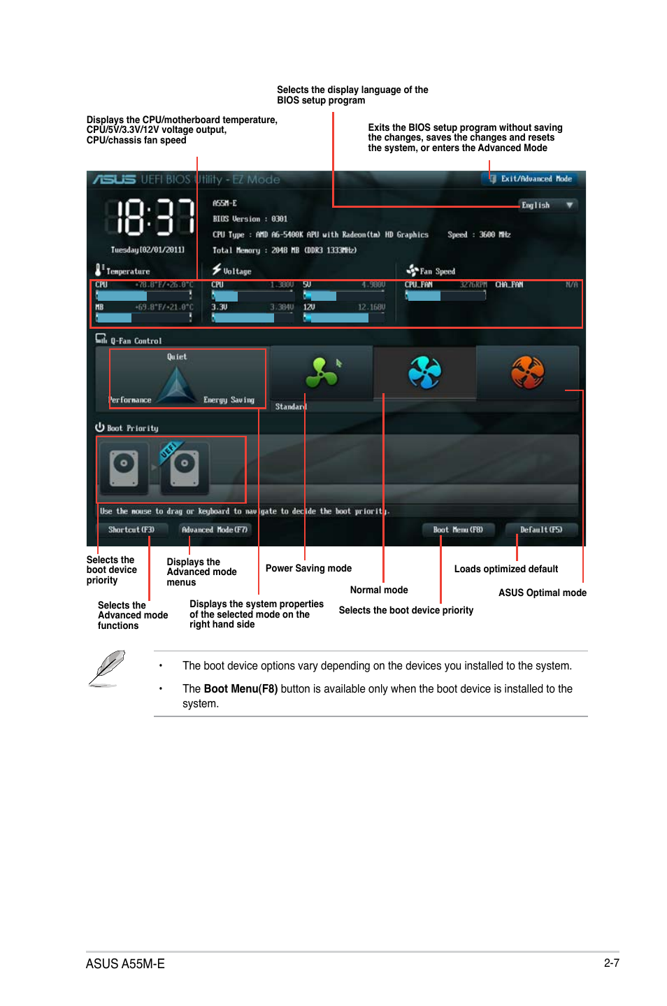 Asus a55m-e | Asus A55M-E User Manual | Page 36 / 47