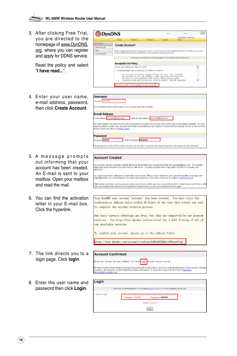 Asus WL-500W User Manual | Page 18 / 44