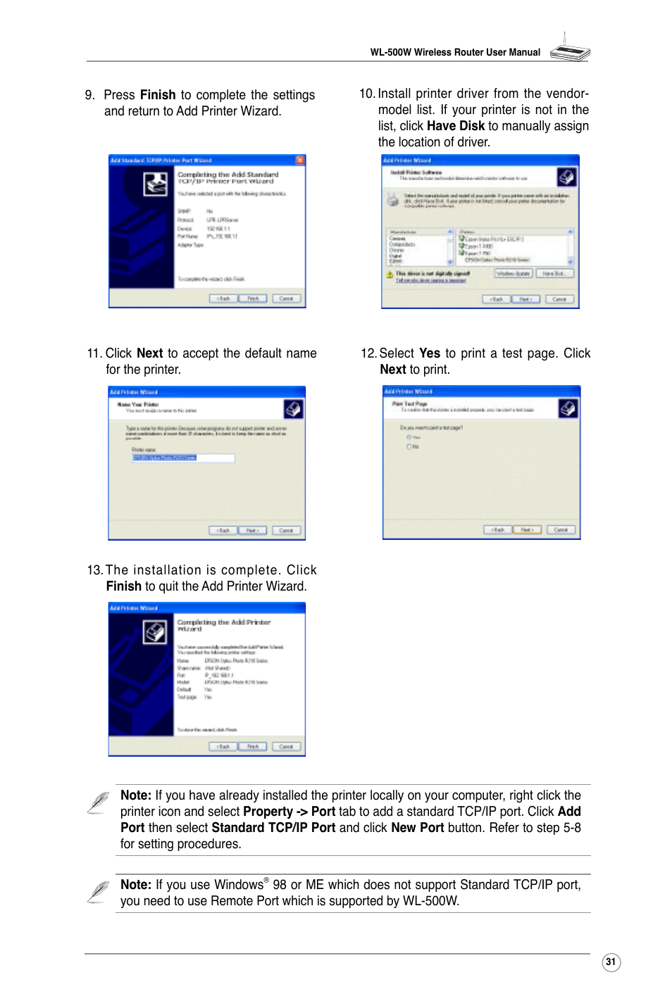 Asus WL-500W User Manual | Page 33 / 44