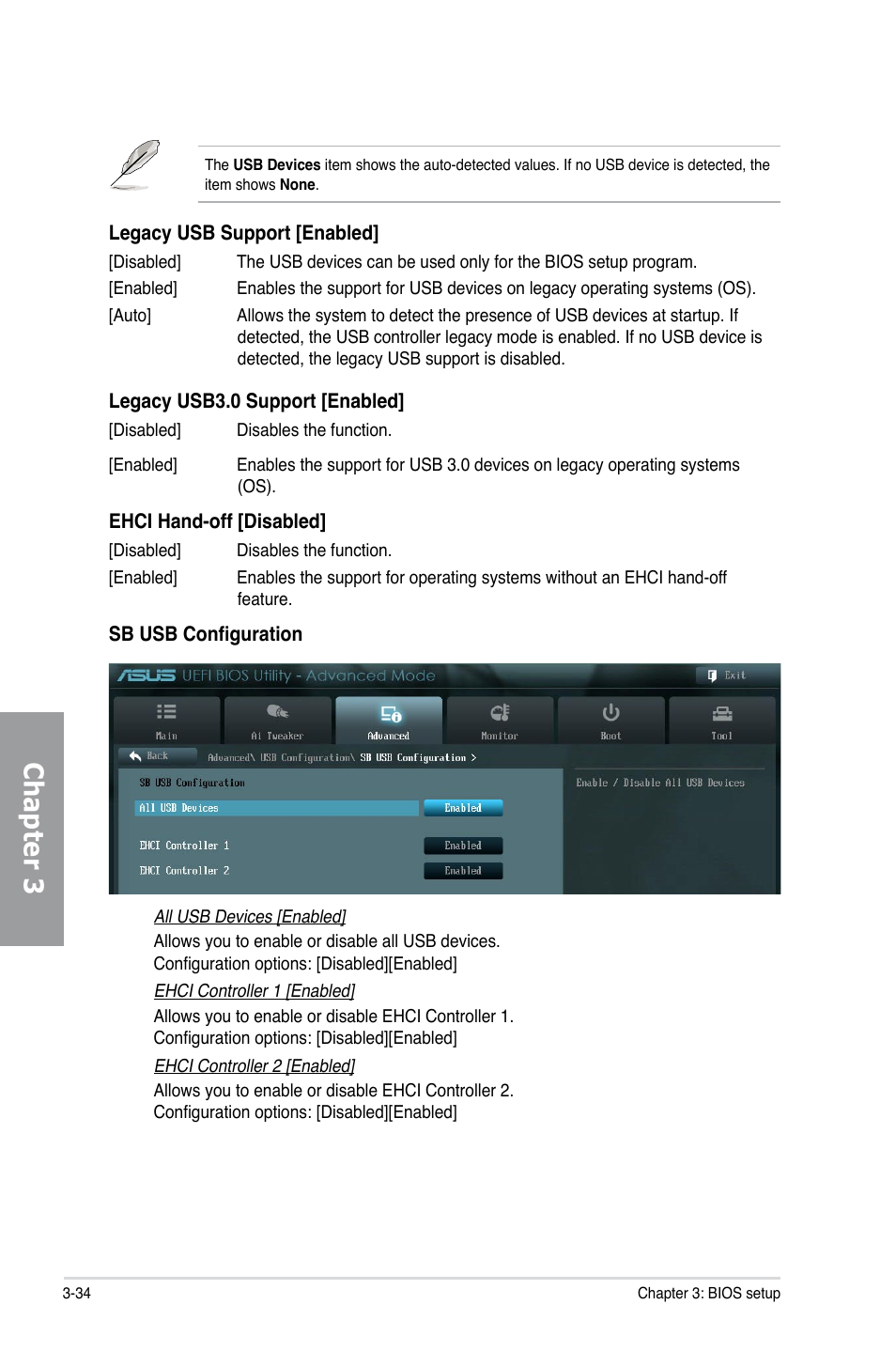 Chapter 3 | Asus P9X79 LE User Manual | Page 100 / 176