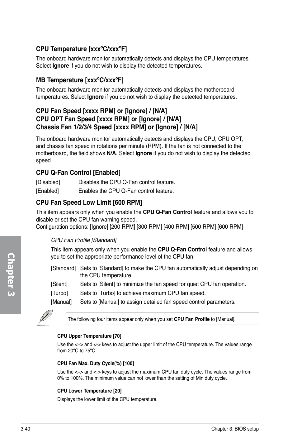 Chapter 3 | Asus P9X79 LE User Manual | Page 106 / 176