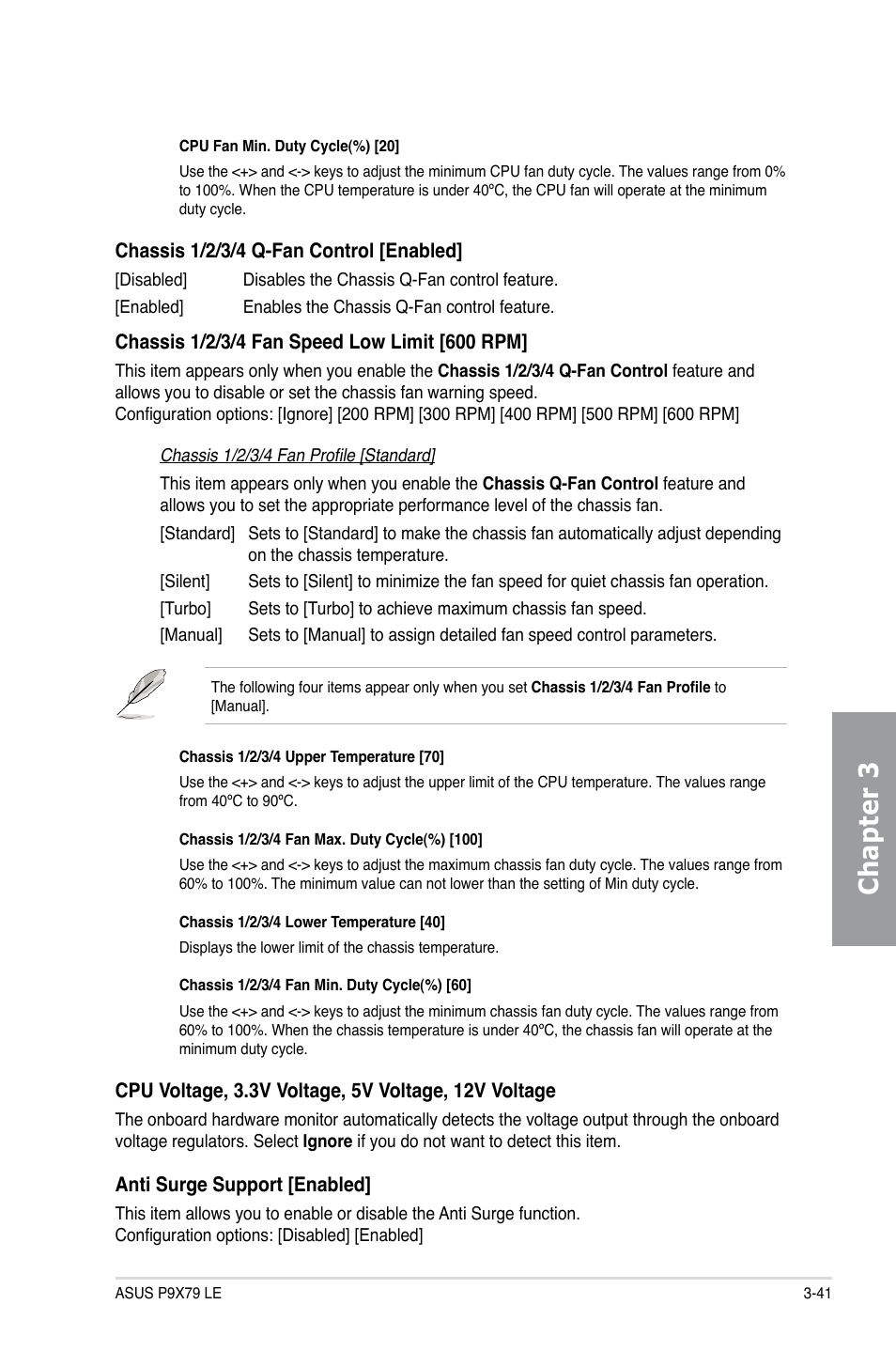 Chapter 3 | Asus P9X79 LE User Manual | Page 107 / 176