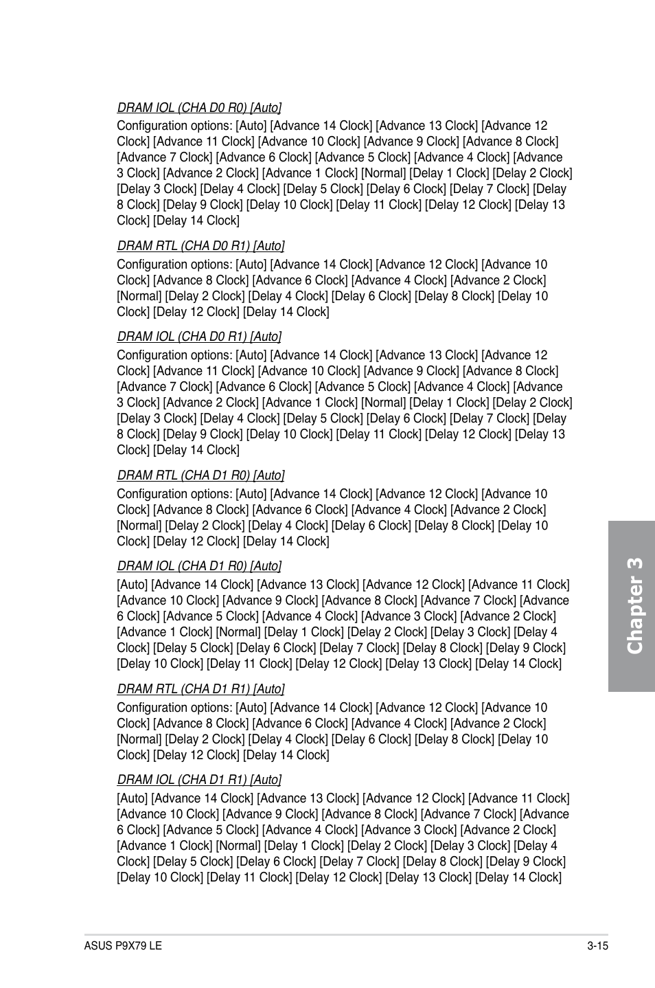 Chapter 3 | Asus P9X79 LE User Manual | Page 81 / 176