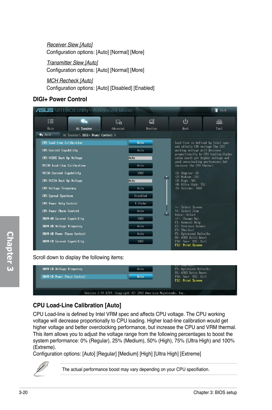 Chapter 3 | Asus P9X79 LE User Manual | Page 86 / 176