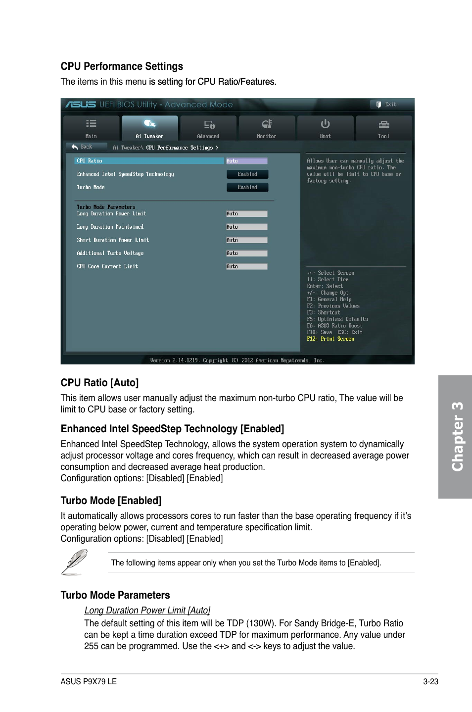 Chapter 3 | Asus P9X79 LE User Manual | Page 89 / 176