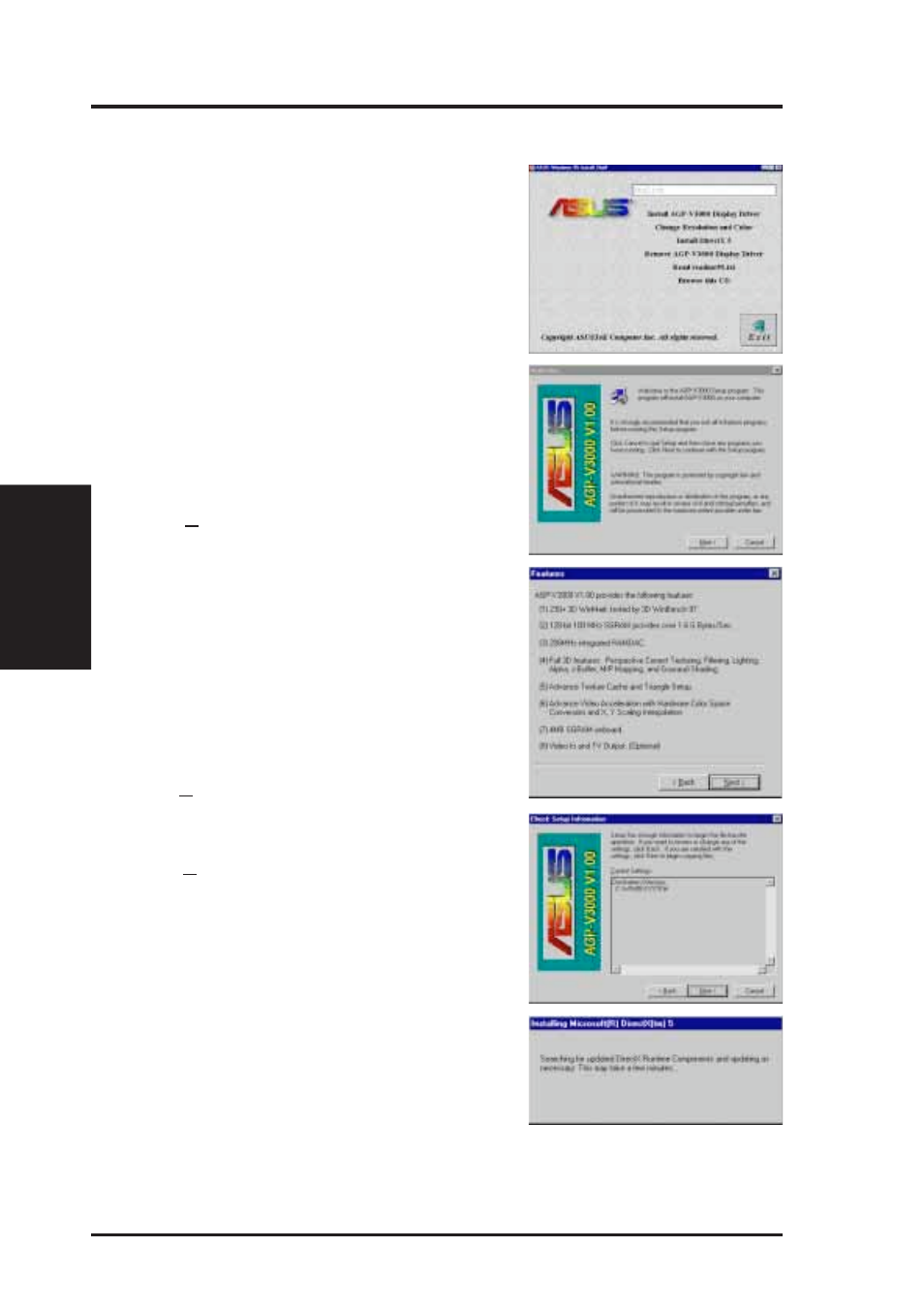 Iii. windows 95, Replacing an existing vga card | Asus AGP-V3000 User Manual | Page 14 / 24